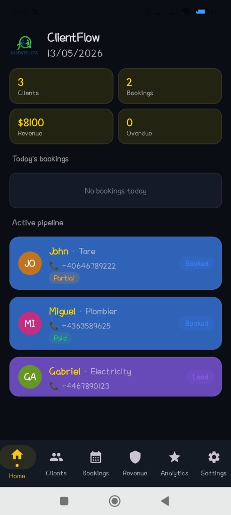 Home Screen